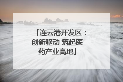 连云港开发区：创新驱动 筑起医药产业高地